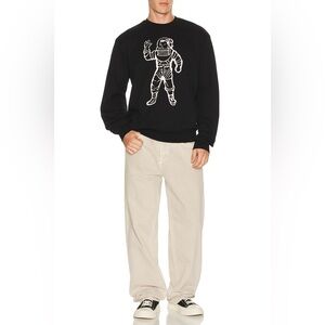 Billionaire Boys Club Astronaut Crew Sweatshirt Black Cotton Men XL